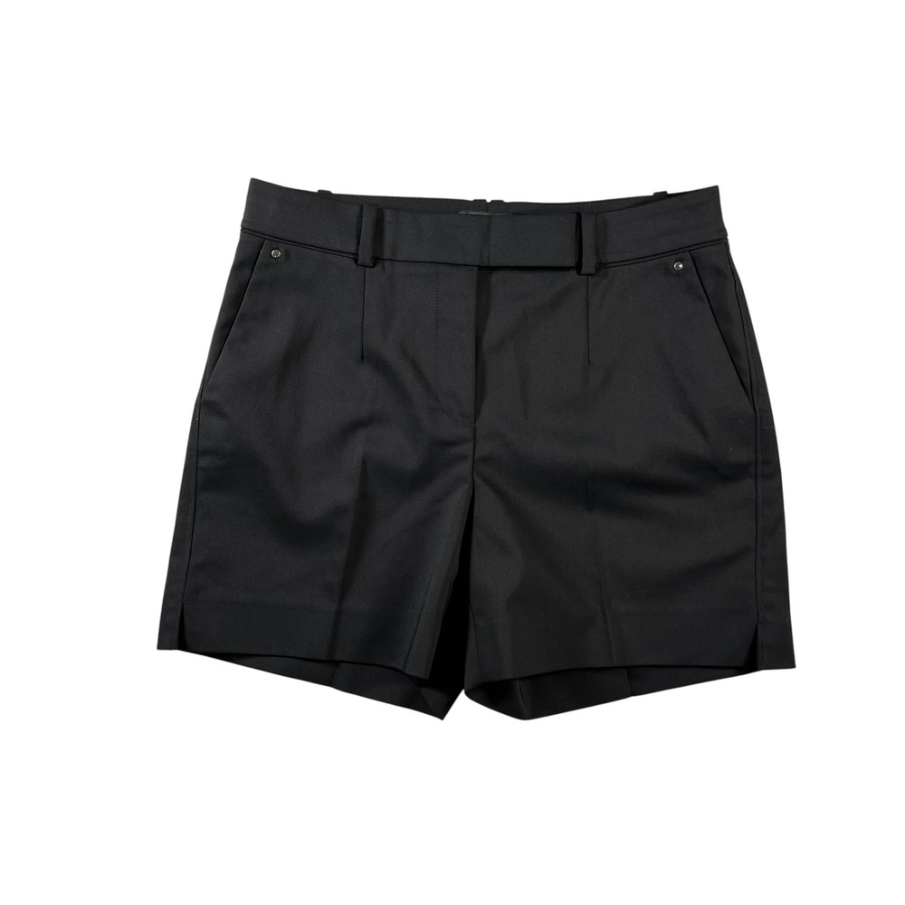 White House Black Market New Smooth Stretch 5 Inch Shorts Black Size 2